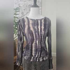 Simply Vera by Vera Wang Multicolor 100% Cotton Jersey Top: NWOT